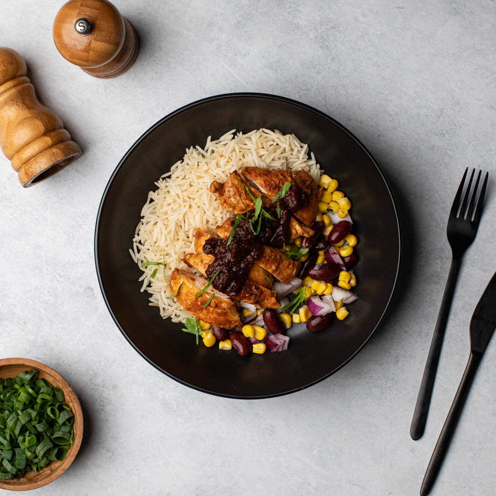 Chipotle Chicken Thigh Burrito Bowl