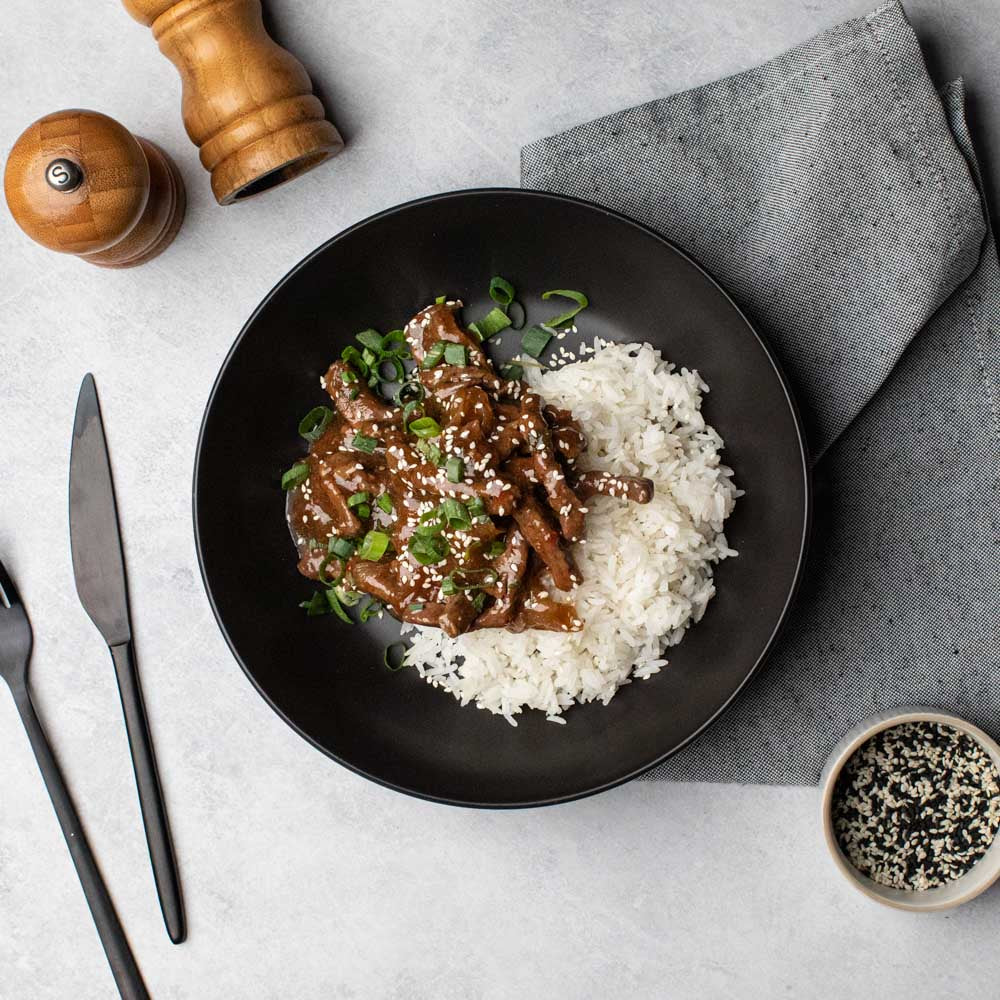 Kenny's Mongolian Beef w/ Basmati Rice