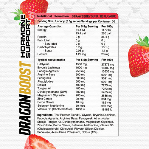 RED DRAGON NUTRITIONALS DRAGON BOOST