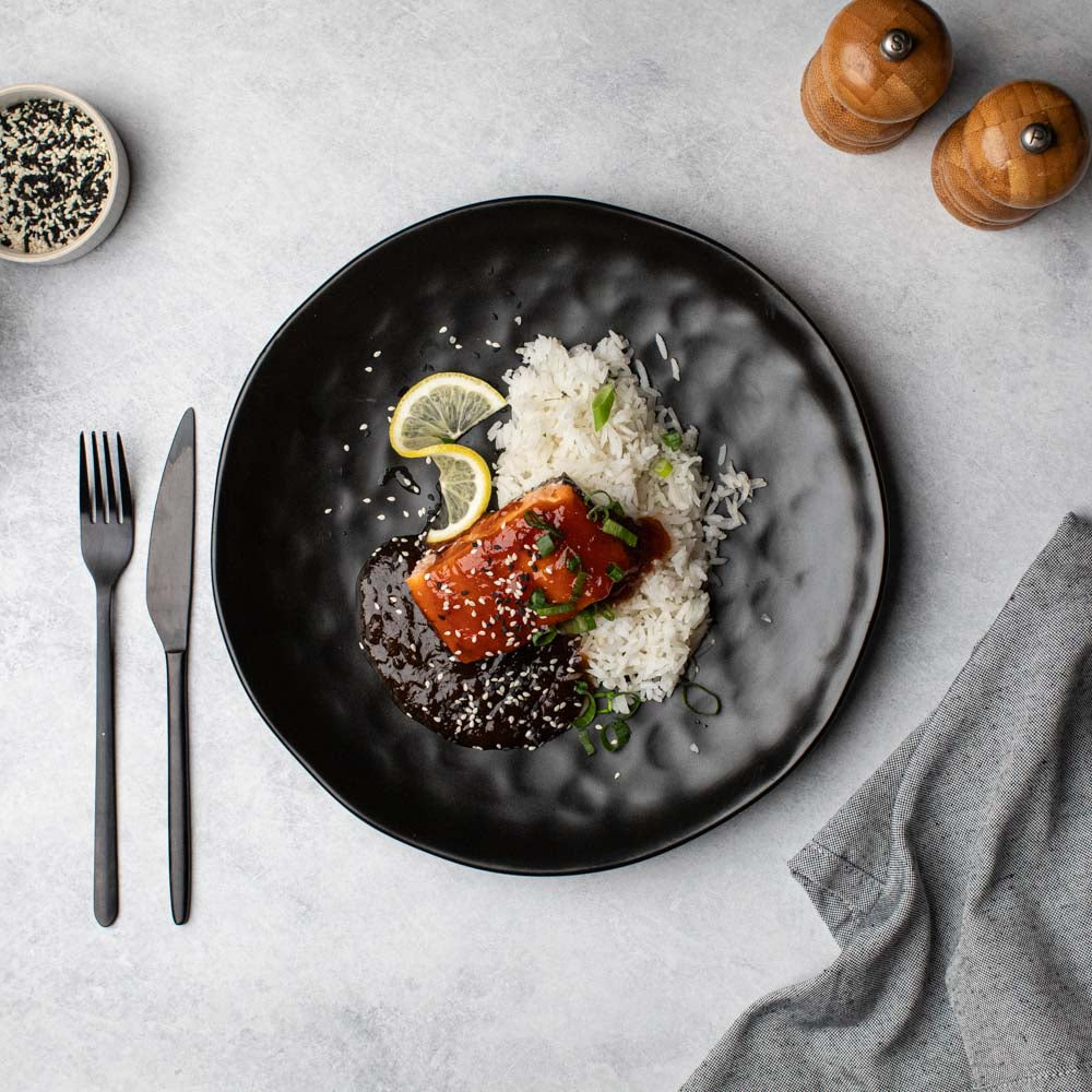 Teriyaki Salmon w/ Jasmine Rice