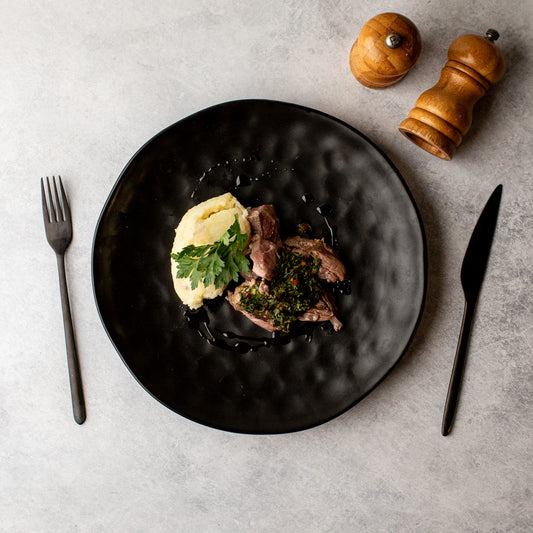 Chimichurri Steak w/ Low Carb Truffle Mash