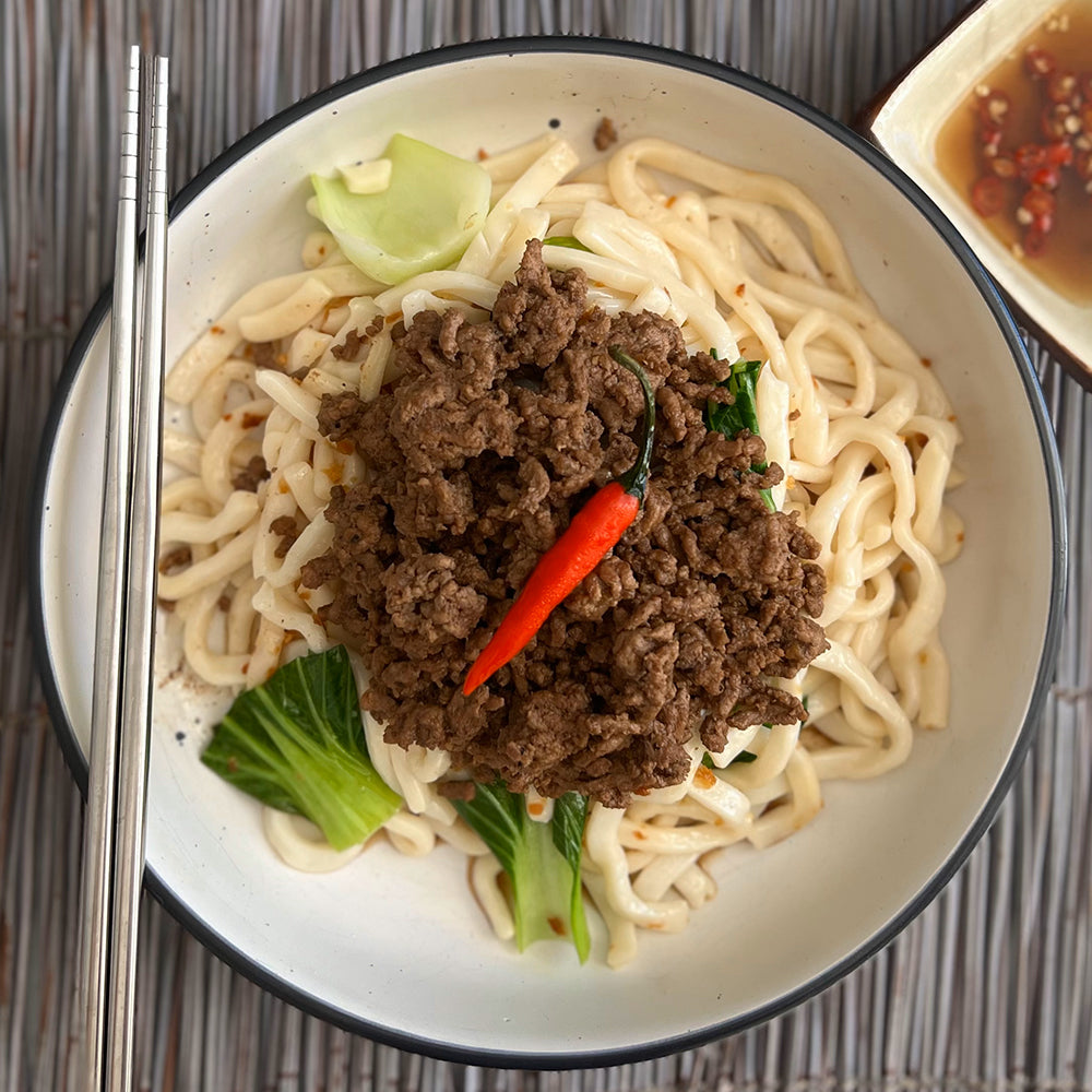 Dr Vicky's Garlic Beef Udon Noodle