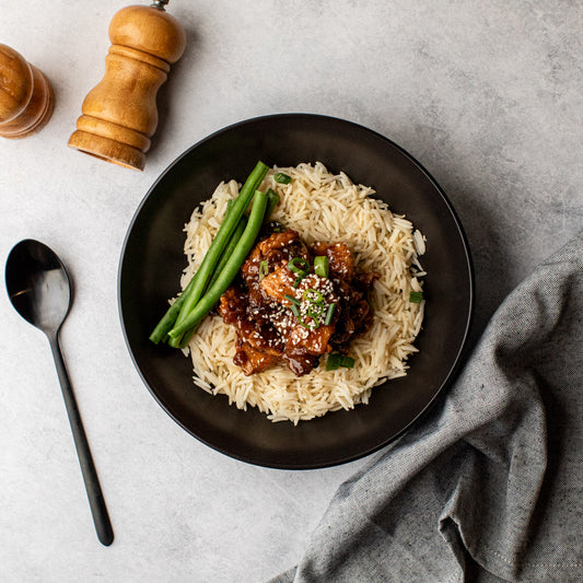 Mongolian Chicken w/ Basmati Rice