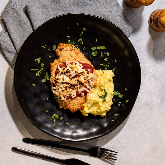 Chicken Parmi w/ Low Carb Mash Potato