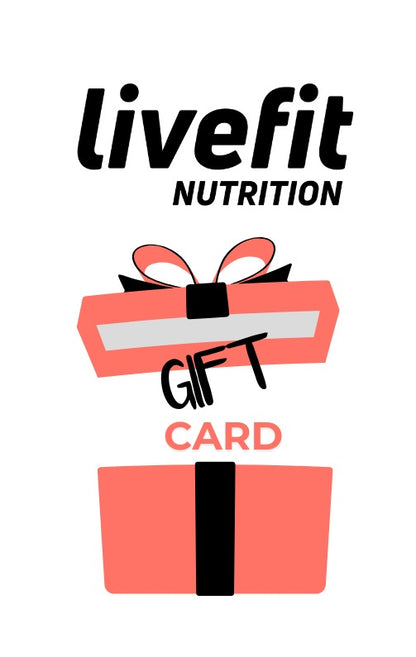 Live Fit Nutrition Gift Card