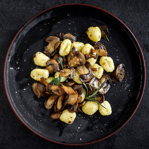 Garlic & Mushroom Gnocchi w/ Broccoli